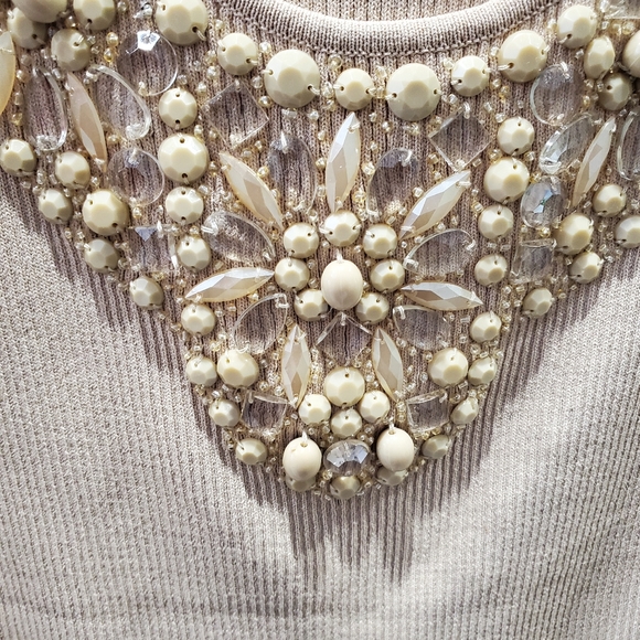Ruby Rd. Embellished Sweater Tank - Picture 2 of 4